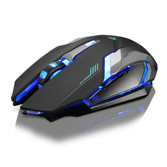 Ninja Dragon Stealth 7 Wireless Silent LED Gaming Mouse - Mobile & Laptop Accessories - Yellow Pandora